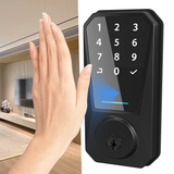 Smart Deadbolt Lock with Fingerprint & Keypad  Tuya App Control  Keyless Entry for Home Security
